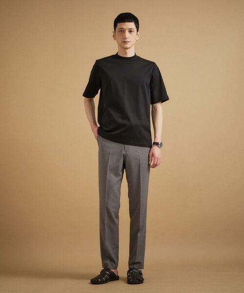 TAKEO KIKUCHI / タケオキクチ Tシャツ | 【接触冷感】アイスクリアコットン モックネック Tシャツ | 詳細25