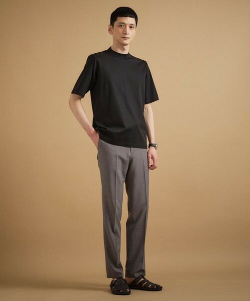 TAKEO KIKUCHI / タケオキクチ Tシャツ | アイスクリアコットン ワンポイント ポロシャツ | 詳細4