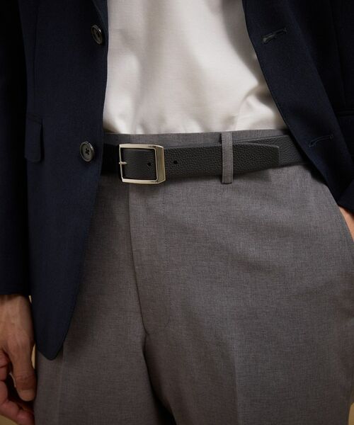 TAKEO KIKUCHI / タケオキクチ ベルト・サスペンダー | 縁返し リバーシブルドレスベルト | 詳細8