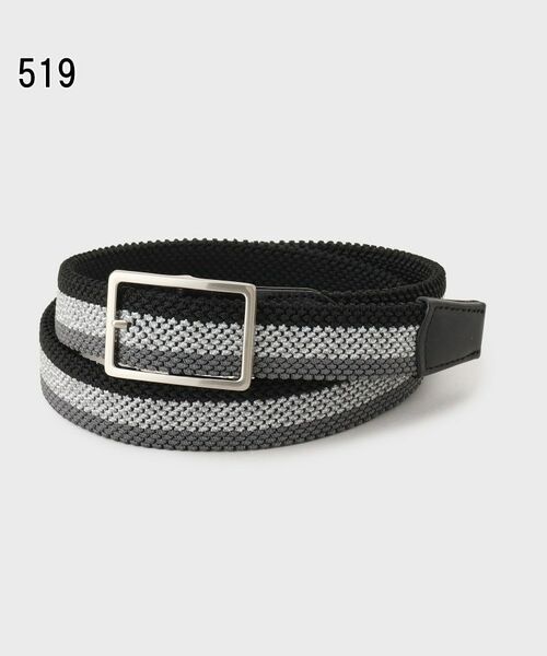 TAKEO KIKUCHI / タケオキクチ ベルト・サスペンダー | ゴムメッシュリバーシブルベルト | 詳細3