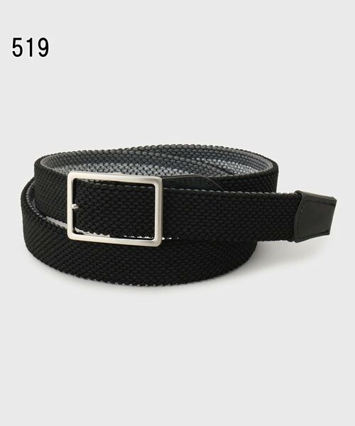 TAKEO KIKUCHI / タケオキクチ ベルト・サスペンダー | ゴムメッシュリバーシブルベルト | 詳細4