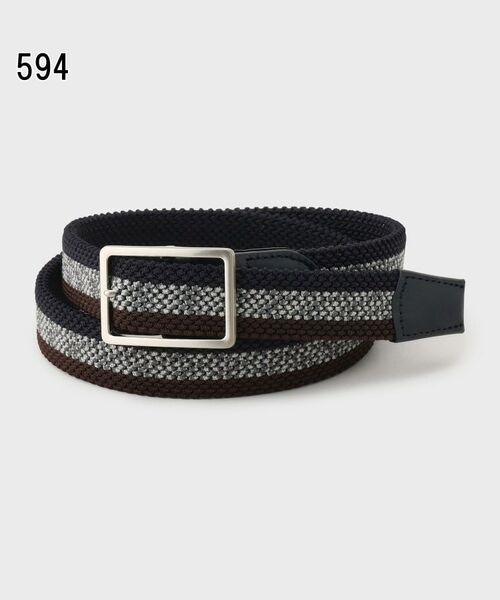 TAKEO KIKUCHI / タケオキクチ ベルト・サスペンダー | ゴムメッシュリバーシブルベルト | 詳細5