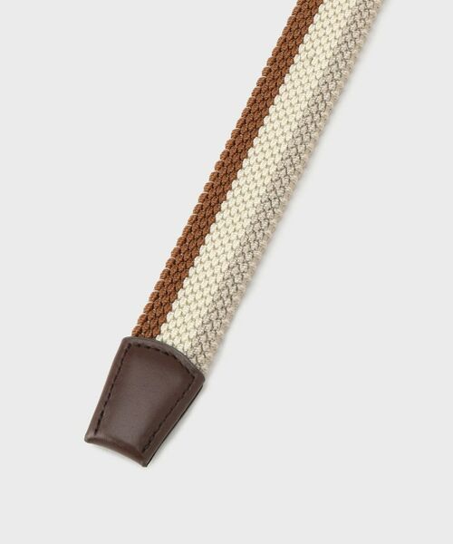 TAKEO KIKUCHI / タケオキクチ ベルト・サスペンダー | ゴムメッシュリバーシブルベルト | 詳細7