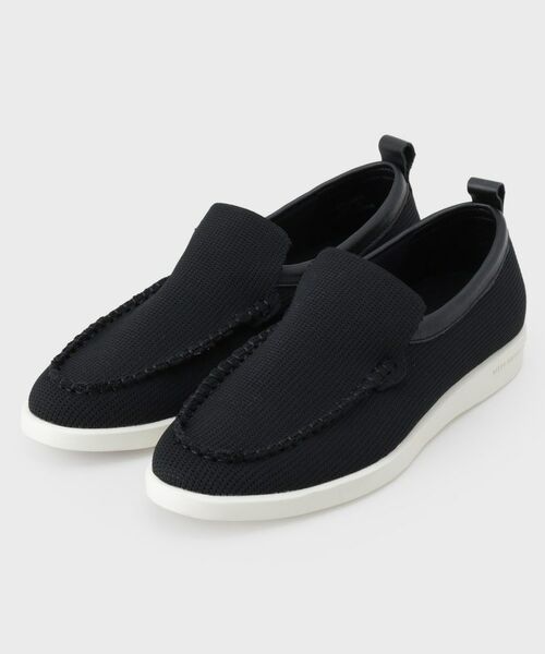 TAKEO KIKUCHI / タケオキクチ スニーカー | ニットローファー（ブラック(019)）