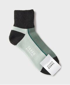 TAKEO KIKUCHI / タケオキクチ ソックス | カラーブロックショートソックス