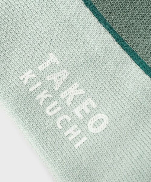 TAKEO KIKUCHI / タケオキクチ ソックス | カラーブロックショートソックス | 詳細4