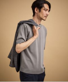 TAKEO KIKUCHI / タケオキクチ ニット・セーター | ヴィスコースナイロンモックネックニット