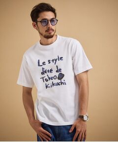 TAKEO KIKUCHI / タケオキクチ Tシャツ | ペイントロゴTシャツ