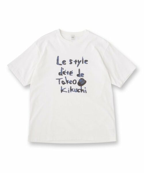 TAKEO KIKUCHI / タケオキクチ Tシャツ | ペイントロゴTシャツ | 詳細1
