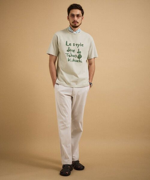 TAKEO KIKUCHI / タケオキクチ Tシャツ | ペイントロゴTシャツ | 詳細12