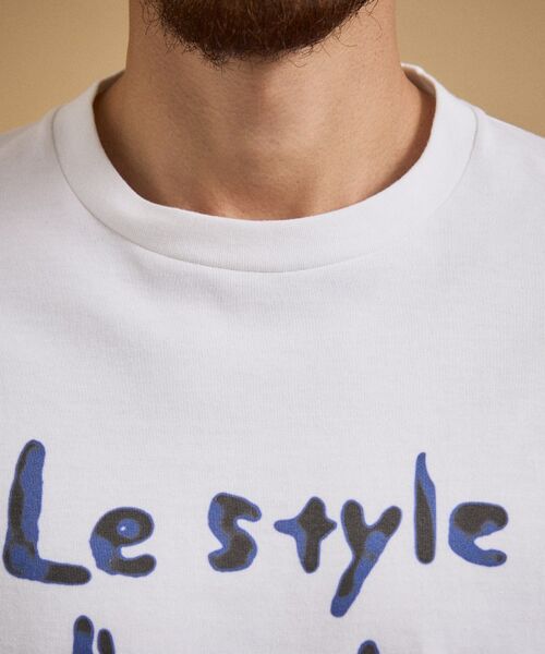 TAKEO KIKUCHI / タケオキクチ Tシャツ | ペイントロゴTシャツ | 詳細17