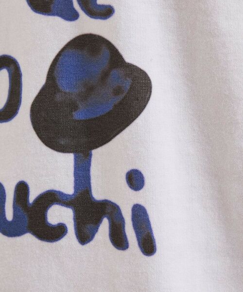 TAKEO KIKUCHI / タケオキクチ Tシャツ | ペイントロゴTシャツ | 詳細5