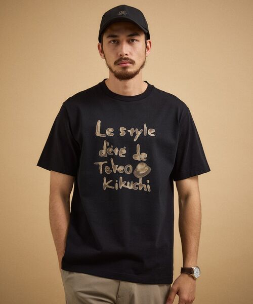 TAKEO KIKUCHI / タケオキクチ Tシャツ | ペイントロゴTシャツ | 詳細7