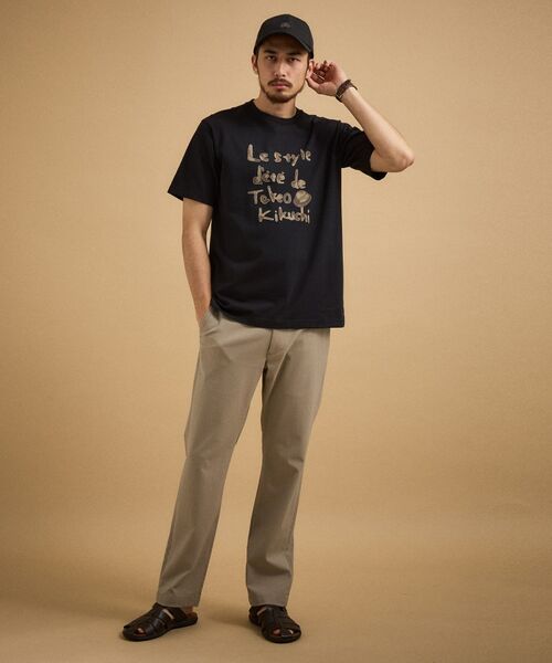 TAKEO KIKUCHI / タケオキクチ Tシャツ | ペイントロゴTシャツ | 詳細8