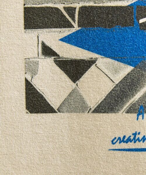 TAKEO KIKUCHI / タケオキクチ Tシャツ | モノクロタイルTシャツ | 詳細13