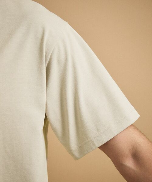 TAKEO KIKUCHI / タケオキクチ Tシャツ | モノクロタイルTシャツ | 詳細18