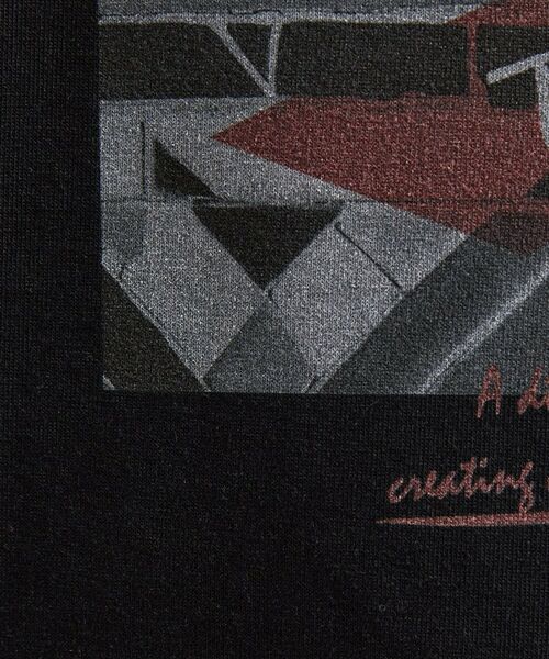 TAKEO KIKUCHI / タケオキクチ Tシャツ | モノクロタイルTシャツ | 詳細9