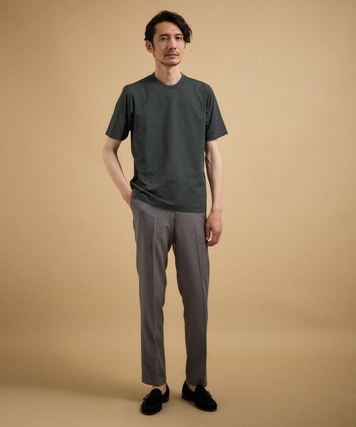 TAKEO KIKUCHI / タケオキクチ Tシャツ | 【汗染み軽減】テーラード Tシャツ | 詳細12