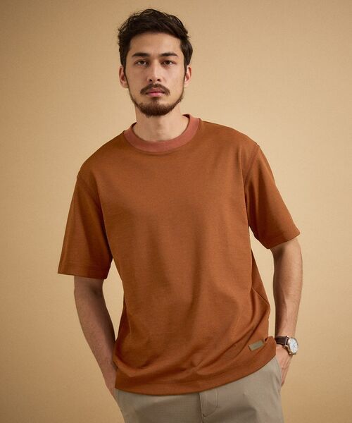 TAKEO KIKUCHI / タケオキクチ カットソー | リネン ライク ポンチ プルオーバー | 詳細11