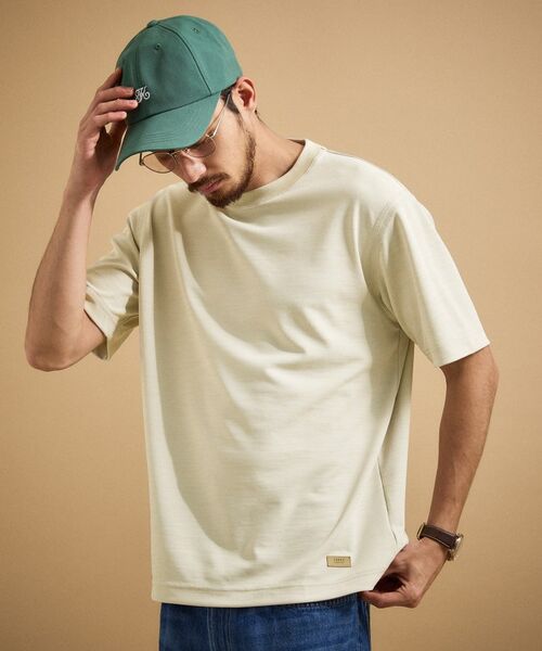 TAKEO KIKUCHI / タケオキクチ カットソー | リネン ライク ポンチ プルオーバー | 詳細3