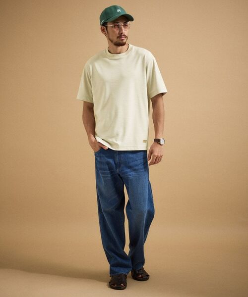 TAKEO KIKUCHI / タケオキクチ カットソー | リネン ライク ポンチ プルオーバー | 詳細4