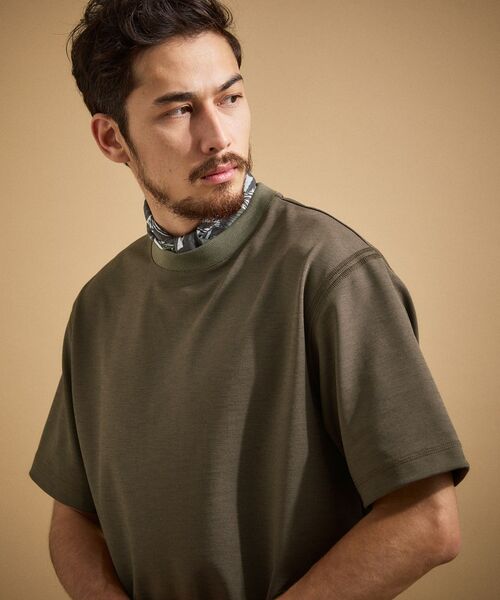 TAKEO KIKUCHI / タケオキクチ カットソー | リネン ライク ポンチ プルオーバー | 詳細6