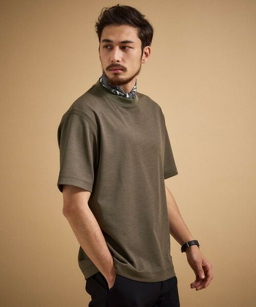 TAKEO KIKUCHI / タケオキクチ カットソー | リネン ライク ポンチ プルオーバー | 詳細7