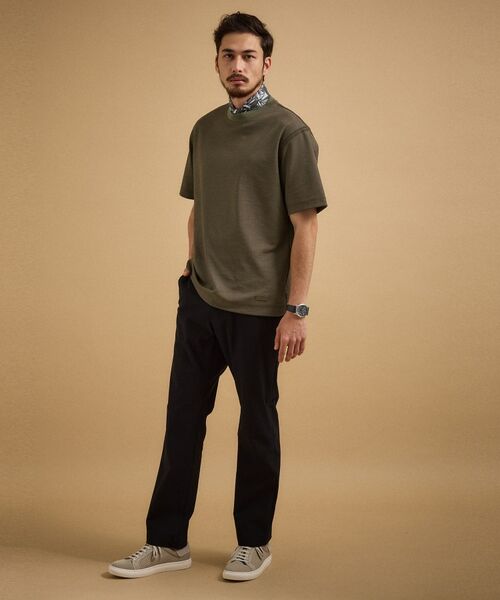 TAKEO KIKUCHI / タケオキクチ カットソー | リネン ライク ポンチ プルオーバー | 詳細8