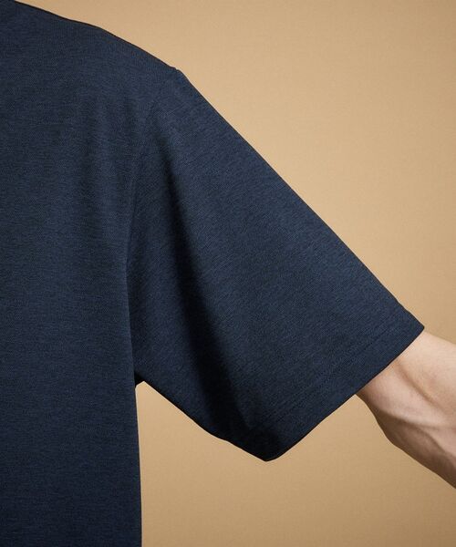 TAKEO KIKUCHI / タケオキクチ カットソー | リネン ライク 鹿の子 ヘンリー ハーフ ヘンリー ネック | 詳細18