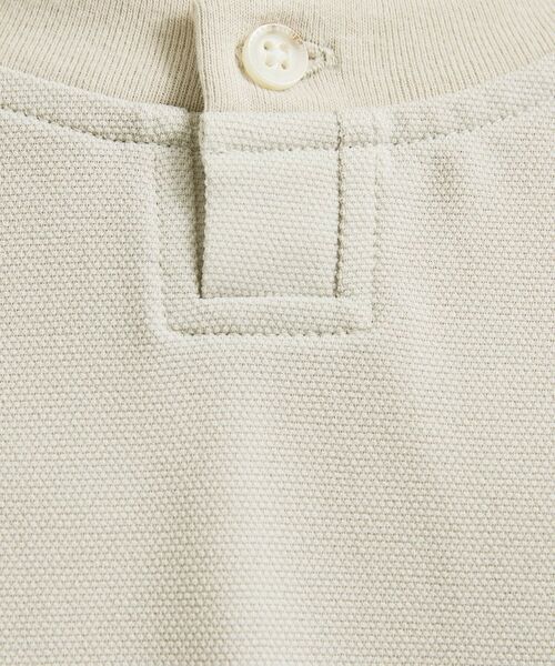 TAKEO KIKUCHI / タケオキクチ カットソー | リネン ライク 鹿の子 ヘンリー ハーフ ヘンリー ネック | 詳細9