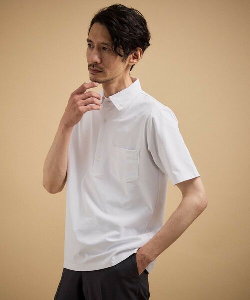 TAKEO KIKUCHI / タケオキクチ ポロシャツ | 【汗染み軽減】ビズ ポロシャツ | 詳細2