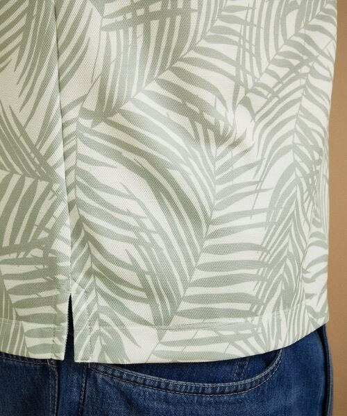 TAKEO KIKUCHI / タケオキクチ ポロシャツ | リーフ柄ポロシャツ | 詳細20