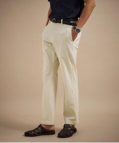 TAKEO KIKUCHI / タケオキクチ パンツ | 【接触冷感/吸汗速乾】サイドゴアウエスト ストレートパンツ