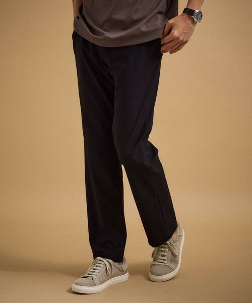 TAKEO KIKUCHI / タケオキクチ パンツ | 【接触冷感/吸汗速乾】サイドゴアウエスト ストレートパンツ | 詳細14