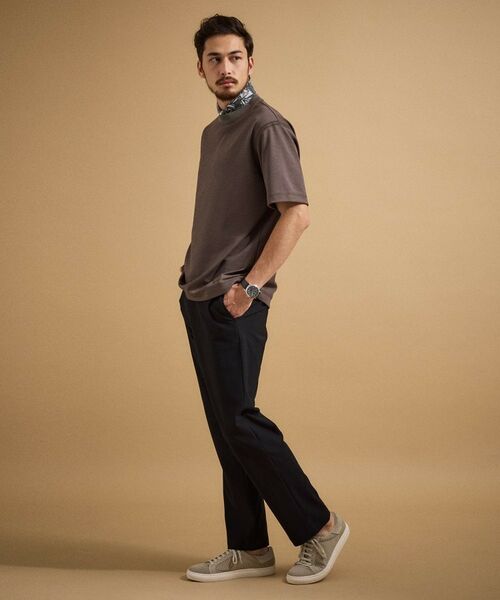 TAKEO KIKUCHI / タケオキクチ パンツ | 【接触冷感/吸汗速乾】サイドゴアウエスト ストレートパンツ | 詳細15