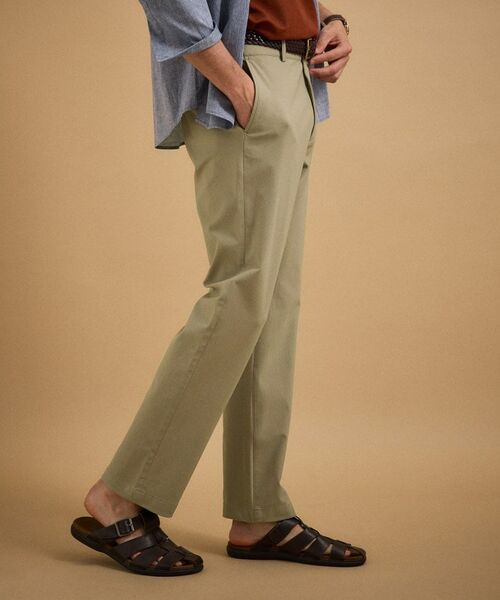 TAKEO KIKUCHI / タケオキクチ パンツ | 【接触冷感/吸汗速乾】サイドゴアウエスト ストレートパンツ | 詳細25