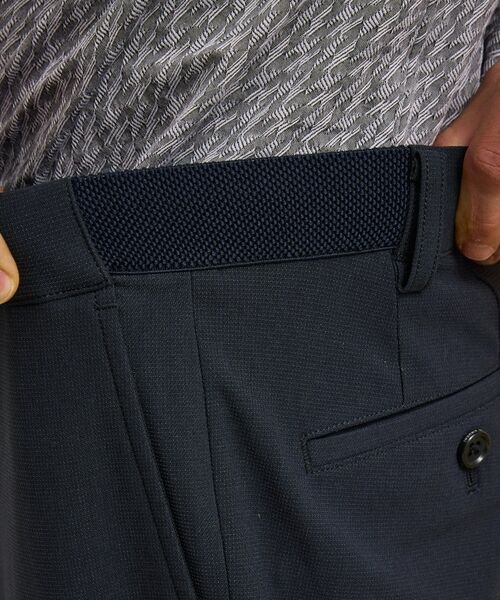 TAKEO KIKUCHI / タケオキクチ パンツ | 【接触冷感/吸汗速乾】サイドゴアウエスト ストレートパンツ | 詳細3