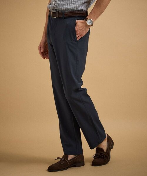 TAKEO KIKUCHI / タケオキクチ パンツ | 【接触冷感/吸汗速乾】サイドゴアウエスト ストレートパンツ | 詳細5