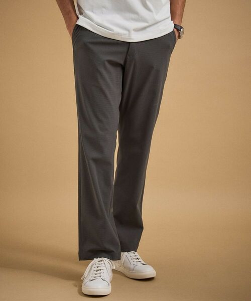 TAKEO KIKUCHI / タケオキクチ パンツ | 【接触冷感/吸汗速乾】サイドゴアウエスト ストレートパンツ | 詳細8