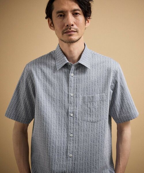 TAKEO KIKUCHI / タケオキクチ シャツ・ブラウス | 播州 千鳥 半袖シャツ | 詳細10