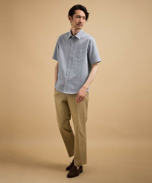 TAKEO KIKUCHI / タケオキクチ シャツ・ブラウス | 播州 千鳥 半袖シャツ | 詳細12