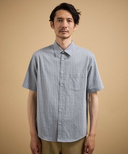 TAKEO KIKUCHI / タケオキクチ シャツ・ブラウス | 播州 千鳥 半袖シャツ | 詳細14