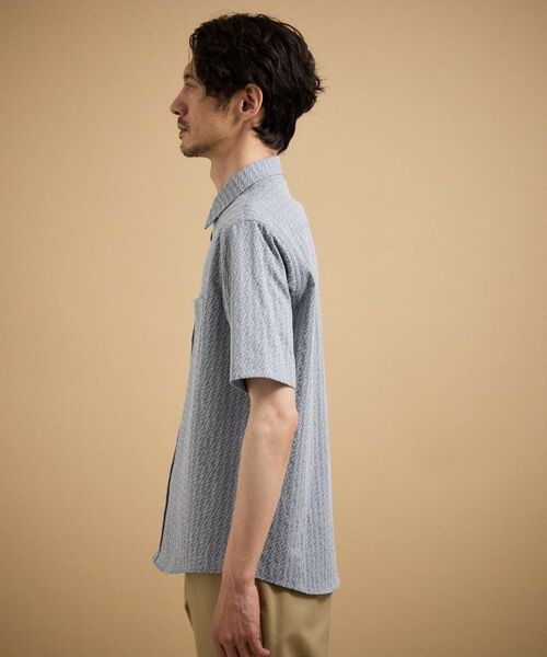 TAKEO KIKUCHI / タケオキクチ シャツ・ブラウス | 播州 千鳥 半袖シャツ | 詳細15