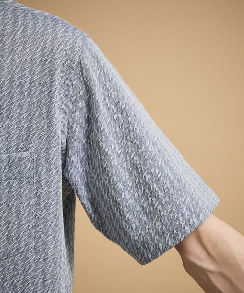 TAKEO KIKUCHI / タケオキクチ シャツ・ブラウス | 播州 千鳥 半袖シャツ | 詳細19