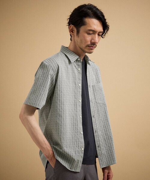 TAKEO KIKUCHI / タケオキクチ シャツ・ブラウス | 播州織り 千鳥 半袖シャツ | 詳細25