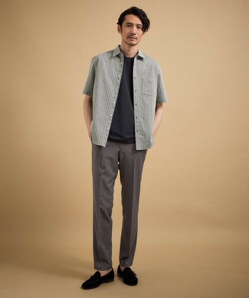 TAKEO KIKUCHI / タケオキクチ シャツ・ブラウス | 播州 千鳥 半袖シャツ | 詳細4