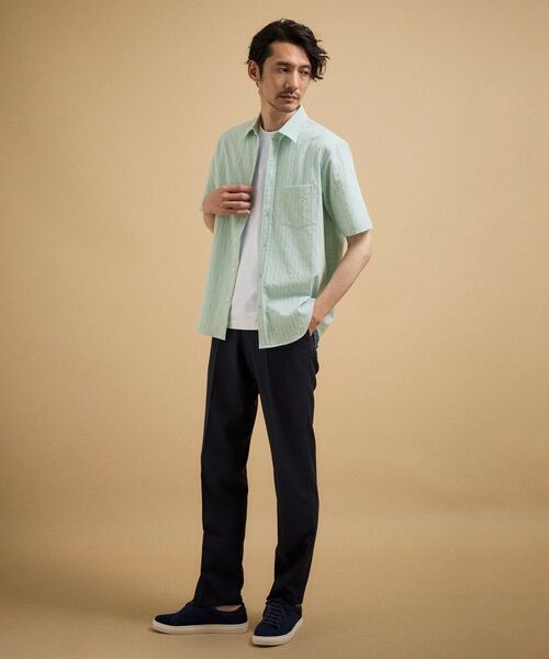 TAKEO KIKUCHI / タケオキクチ シャツ・ブラウス | 播州 千鳥 半袖シャツ | 詳細8