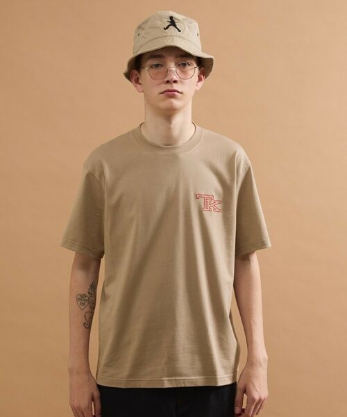 TAKEO KIKUCHI / タケオキクチ Tシャツ | 【Sサイズ～】TKワンポイント刺繍半袖Tシャツ | 詳細10
