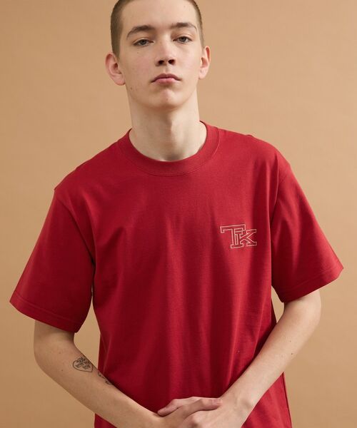 TAKEO KIKUCHI / タケオキクチ Tシャツ | 【Sサイズ～】TKワンポイント刺繍半袖Tシャツ | 詳細6