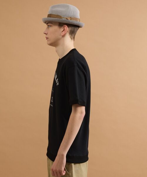 TAKEO KIKUCHI / タケオキクチ カットソー | カレッジ風ミニ裏毛半袖Tシャツ | 詳細11